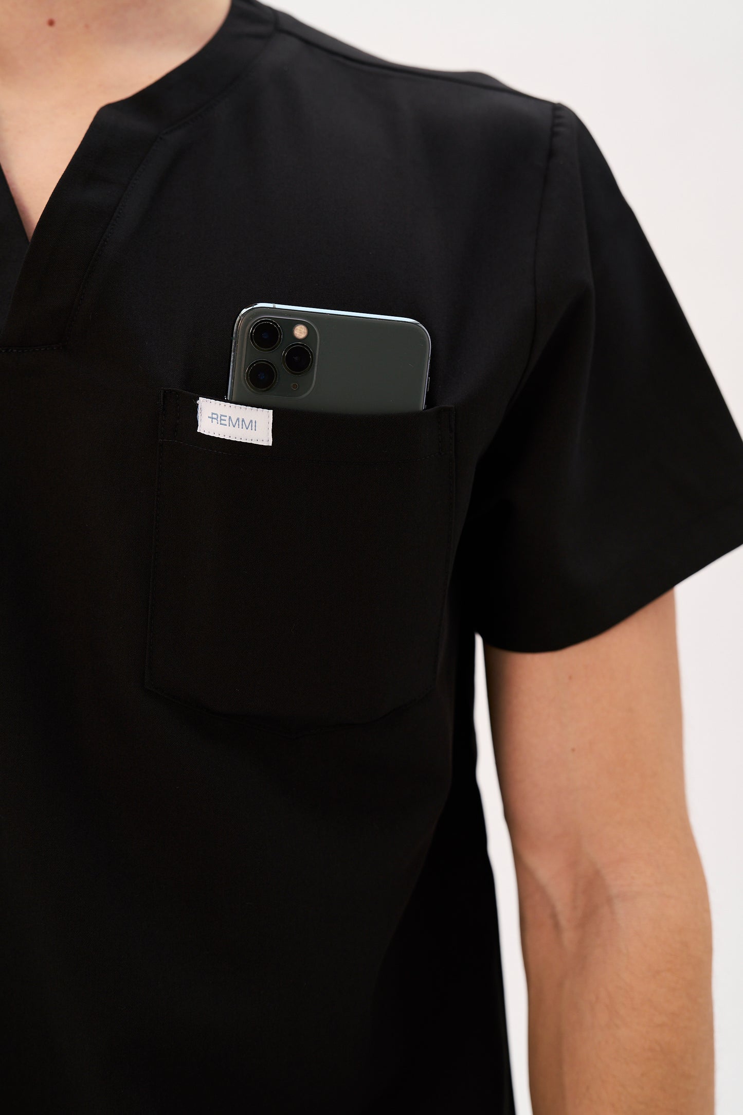 Hudson Modern V-Neck Scrub Top