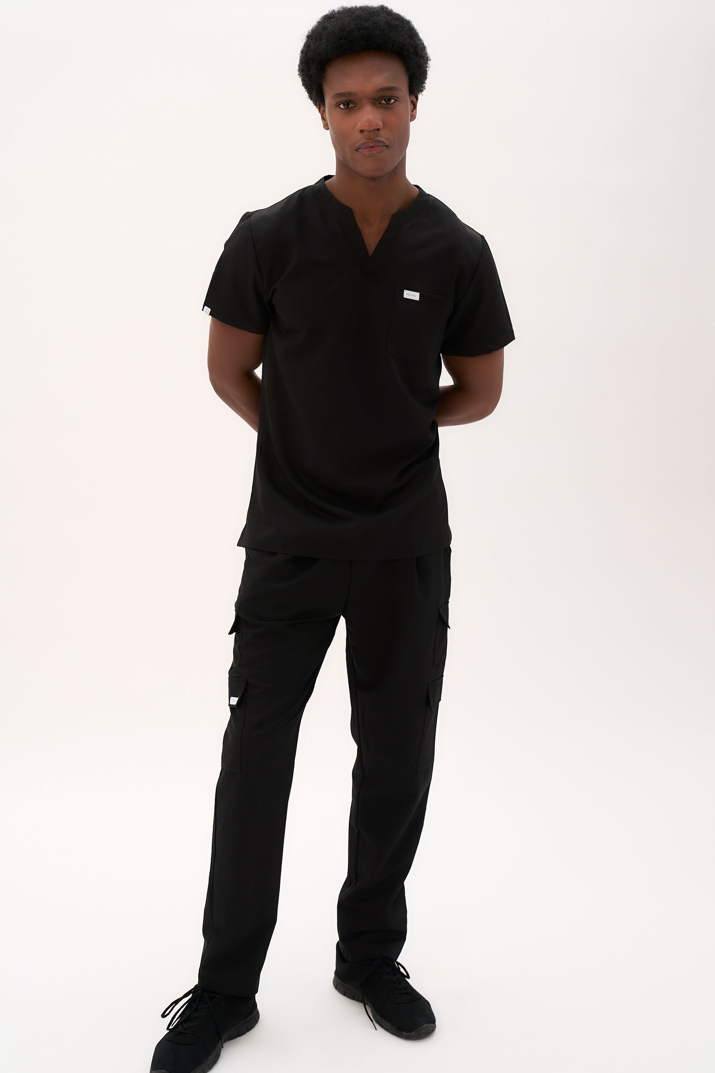 Hudson Modern V-Neck Scrub Top