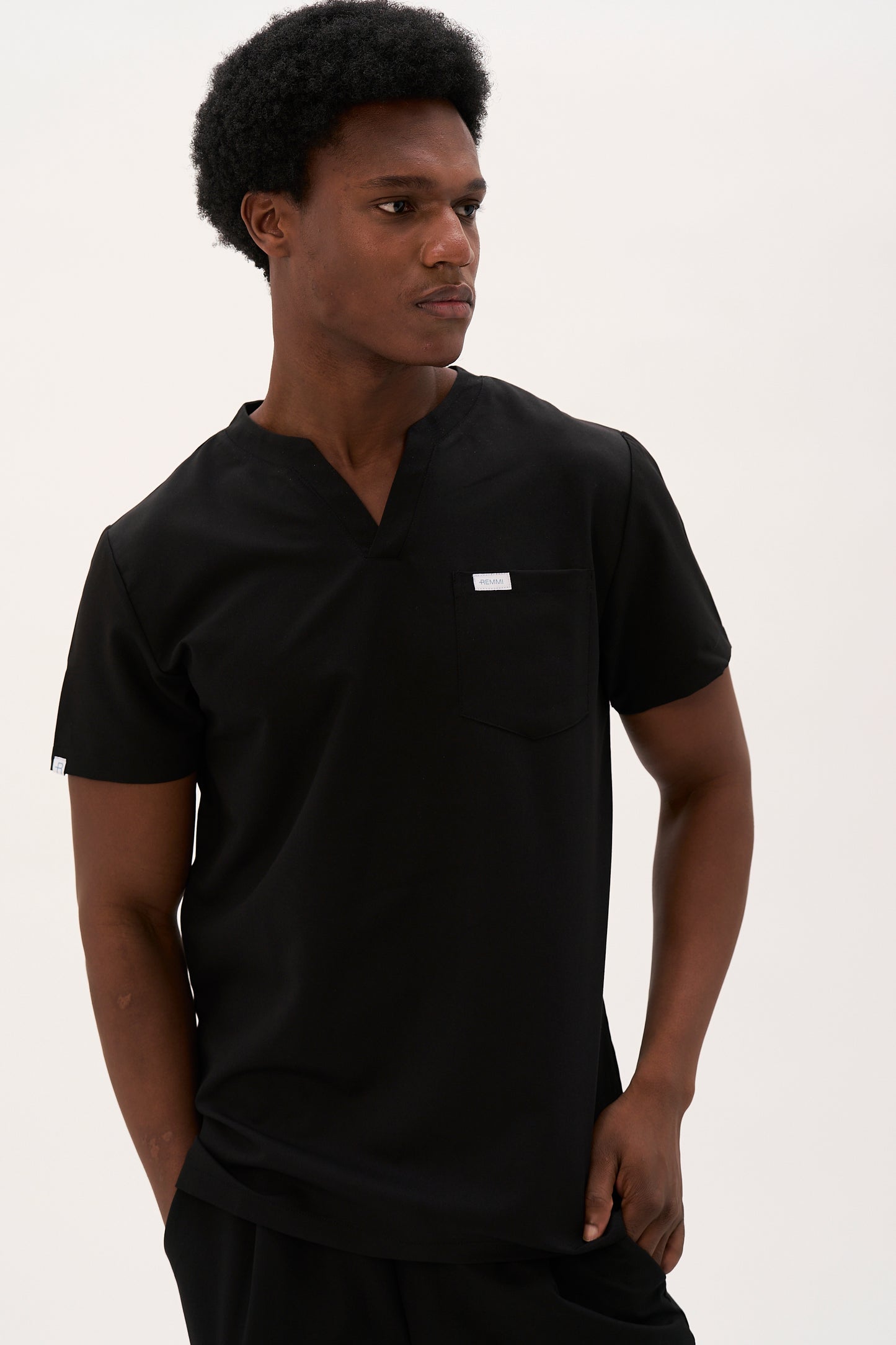 Hudson Modern V-Neck Scrub Top