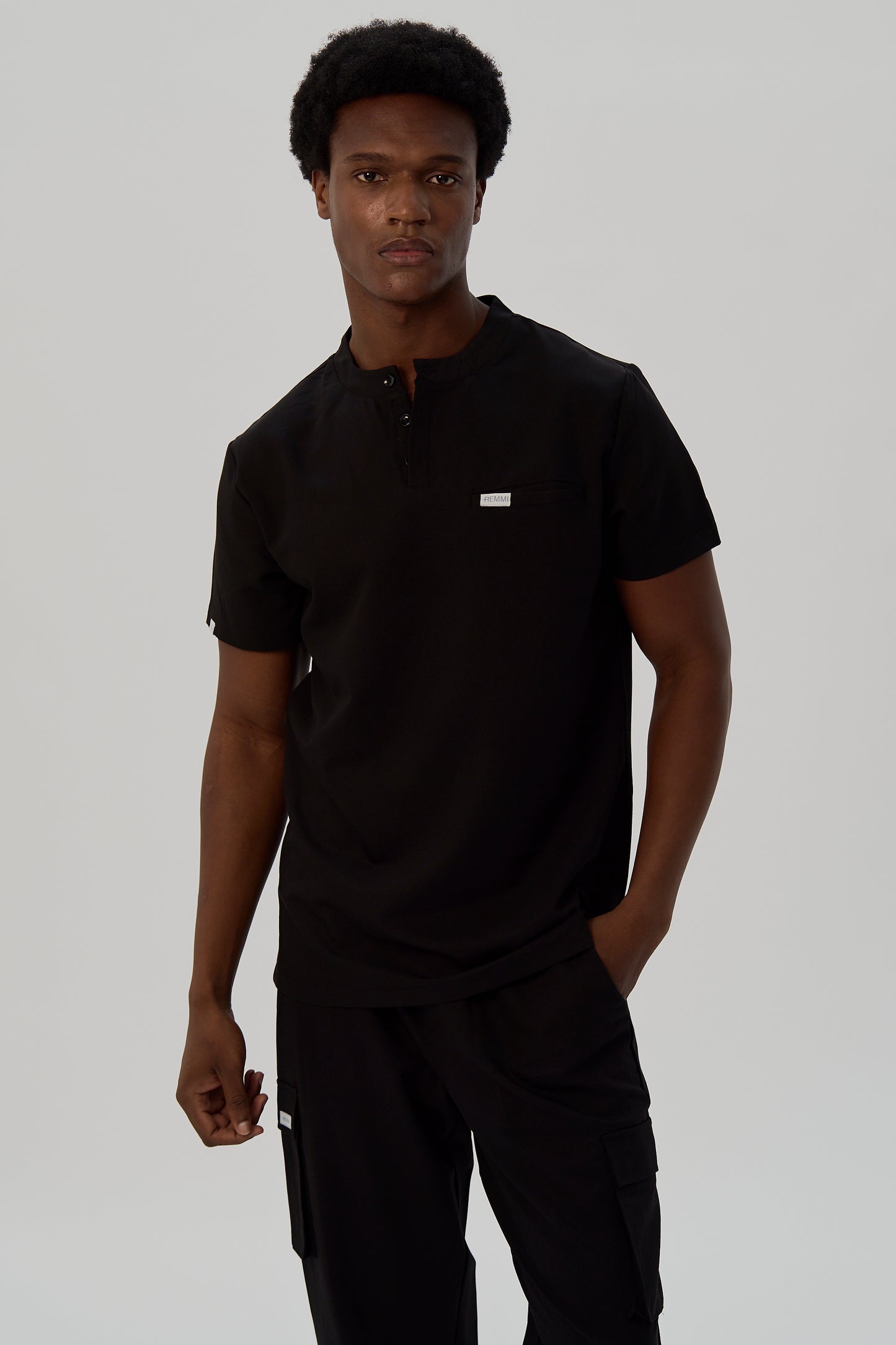 Cam Henley Scrub Top