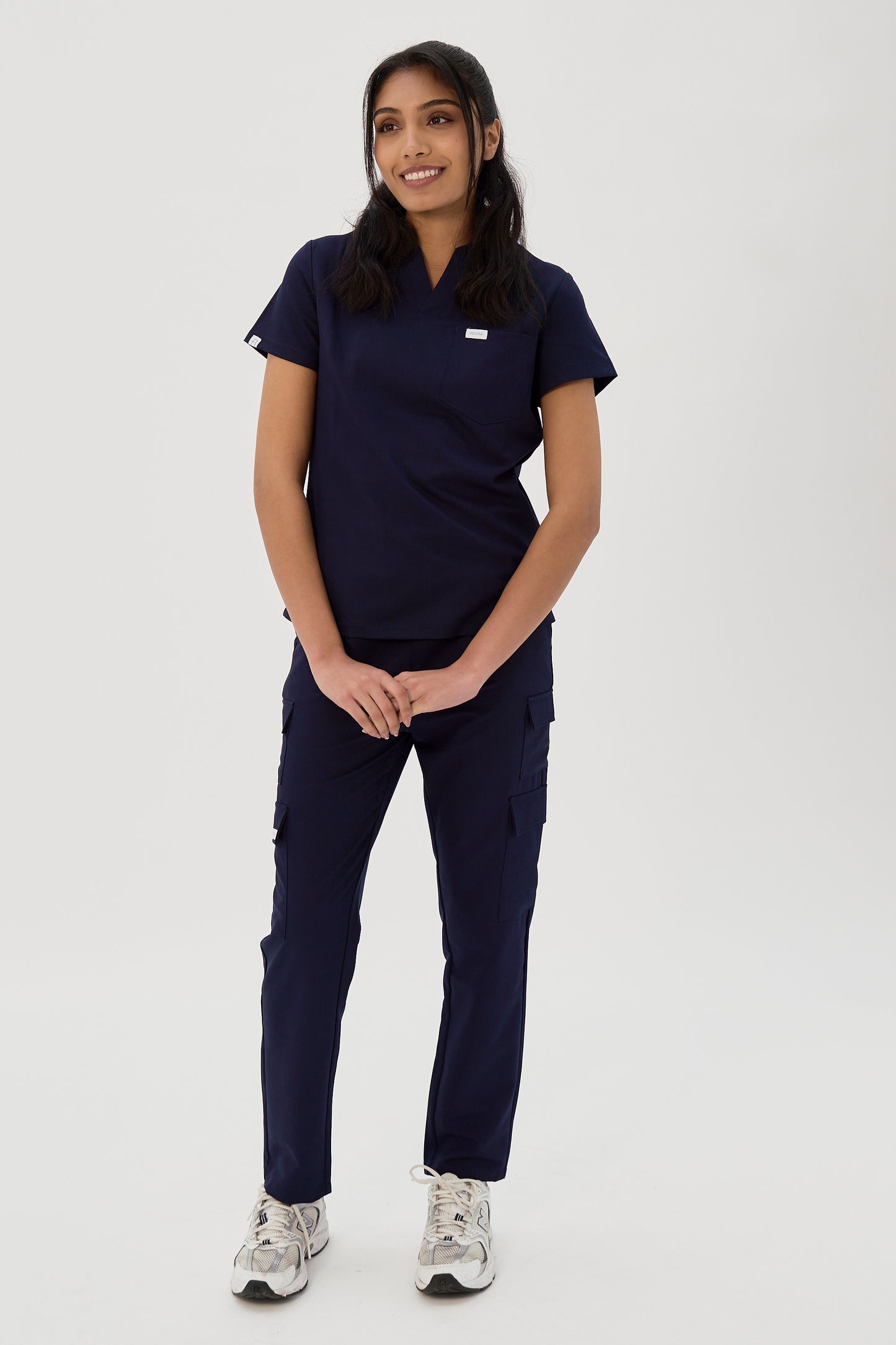 Kat 8-pocket Tailored Cargo Scrub Trousers