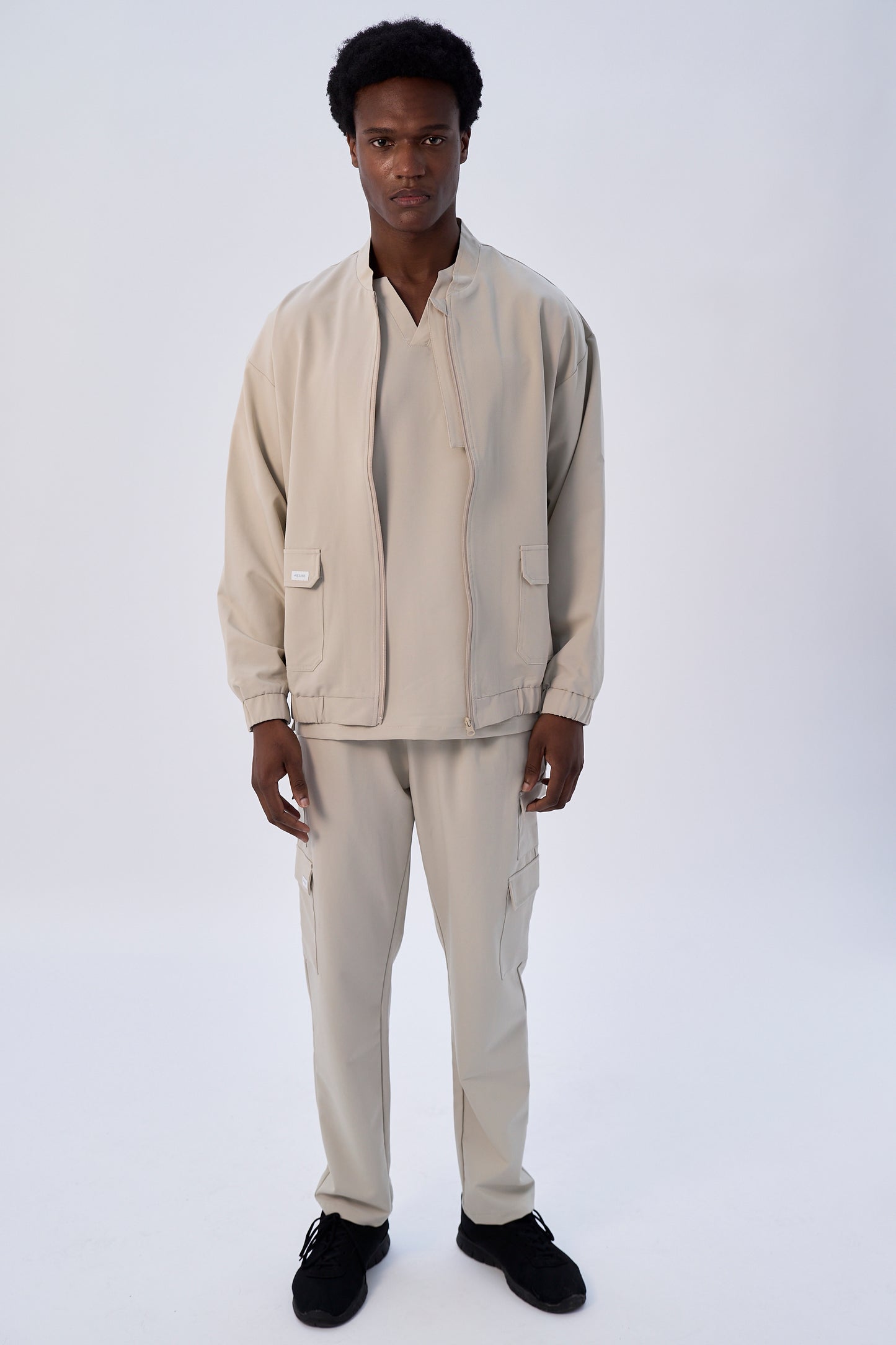 Jerry 8-pocket Tailored Cargo Scrub Trousers