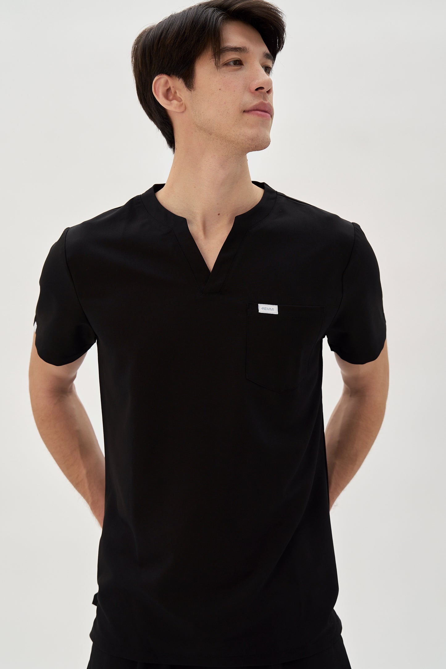 Hudson Modern V-Neck Scrub Top