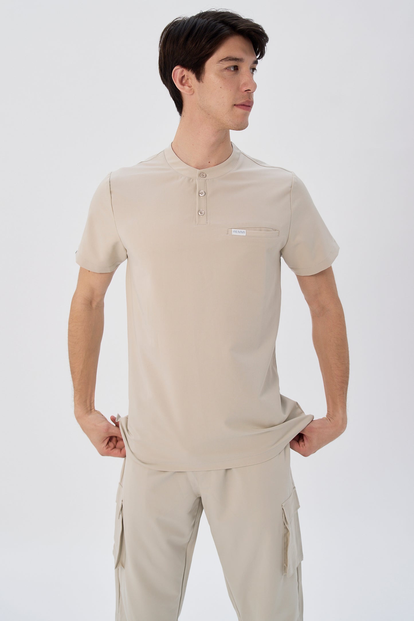 Cam Henley Scrub Top