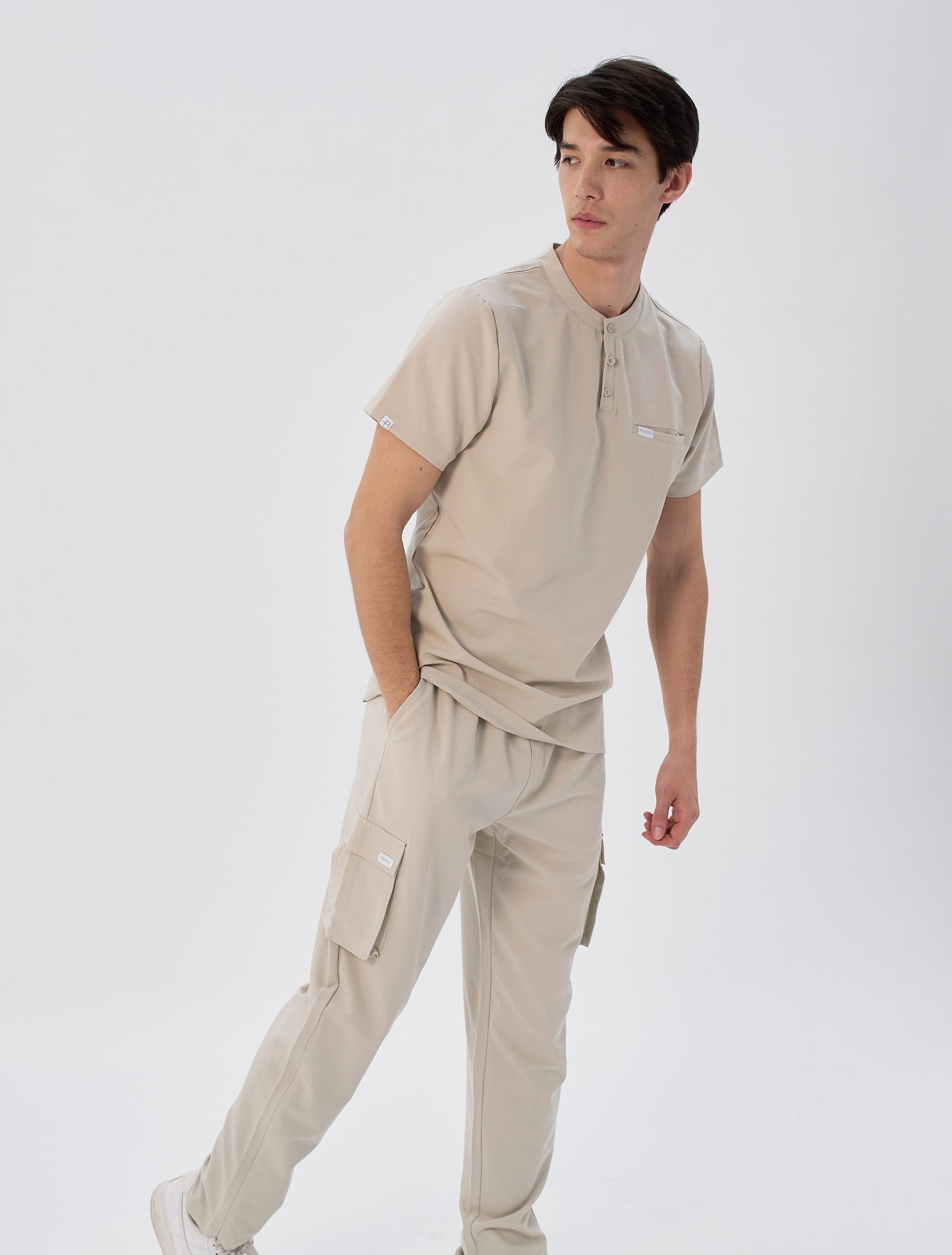 Cam Henley Scrub Top