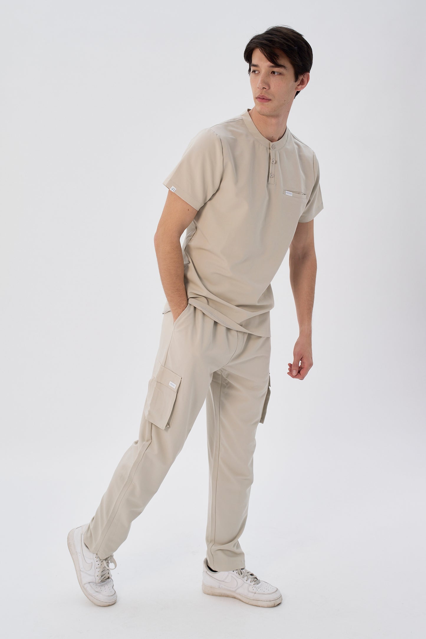 Ben 6-Pocket Side-Zip Scrub Pant