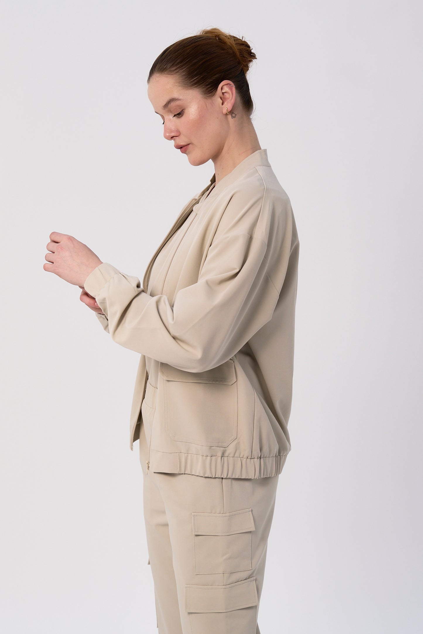 Chai Unisex Bomber Jacket