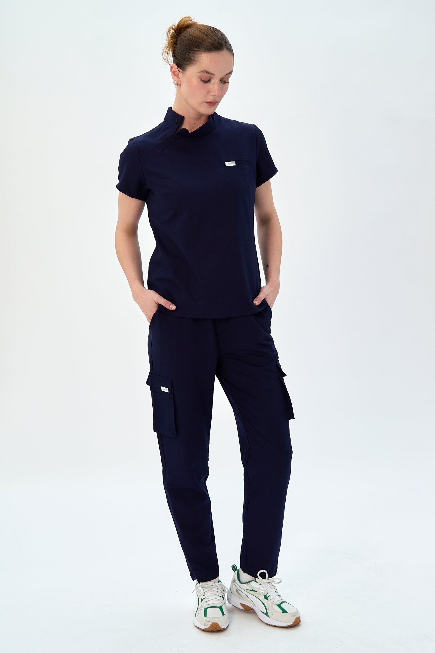 Tram 6-Pocket Side-Zip Scrub Pant