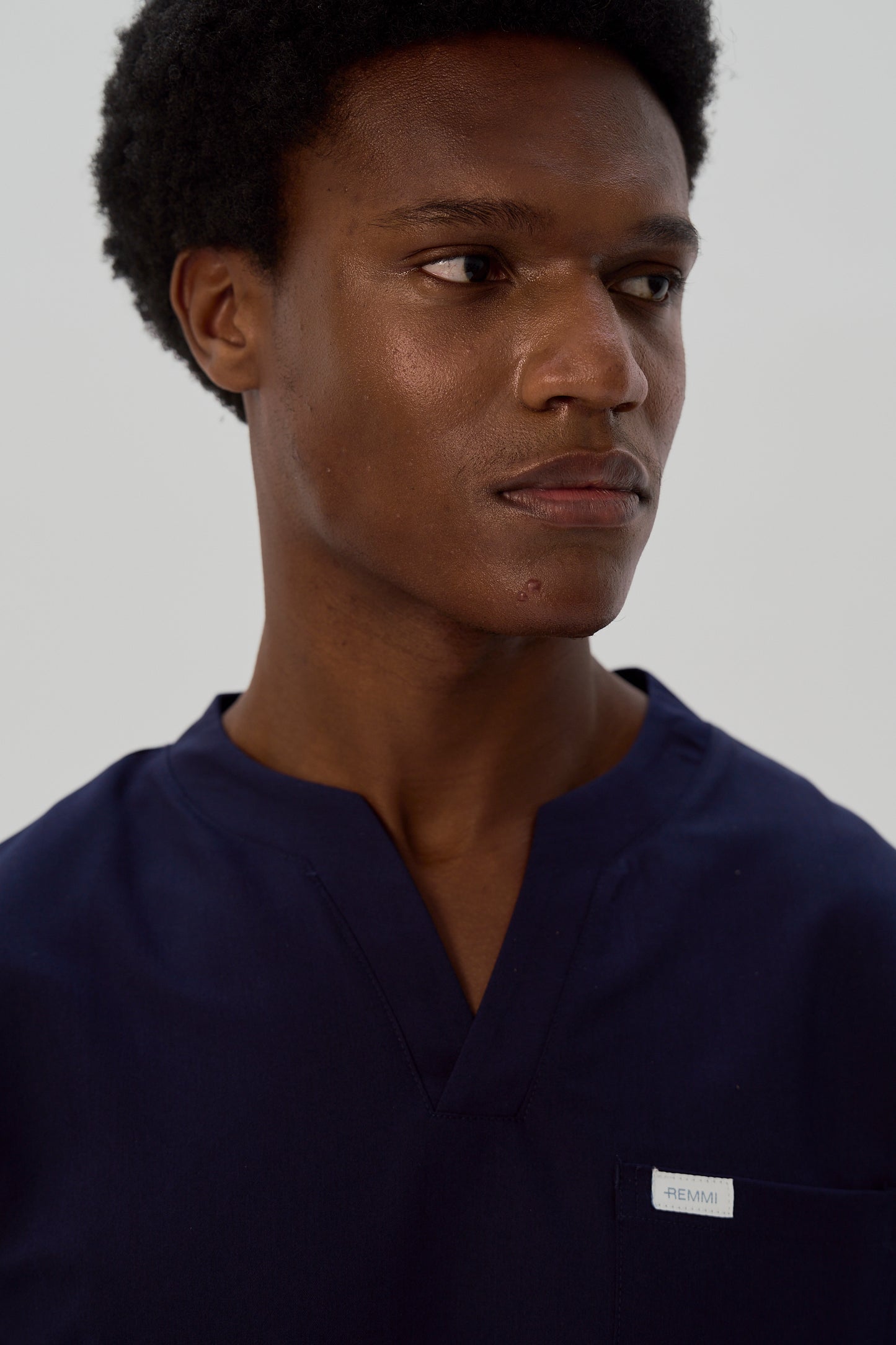 Hudson Modern V-Neck Scrub Top