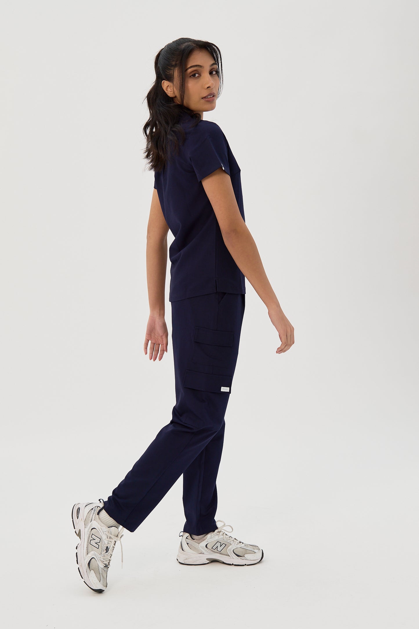 Alice Modern V-Neck Scrub Top