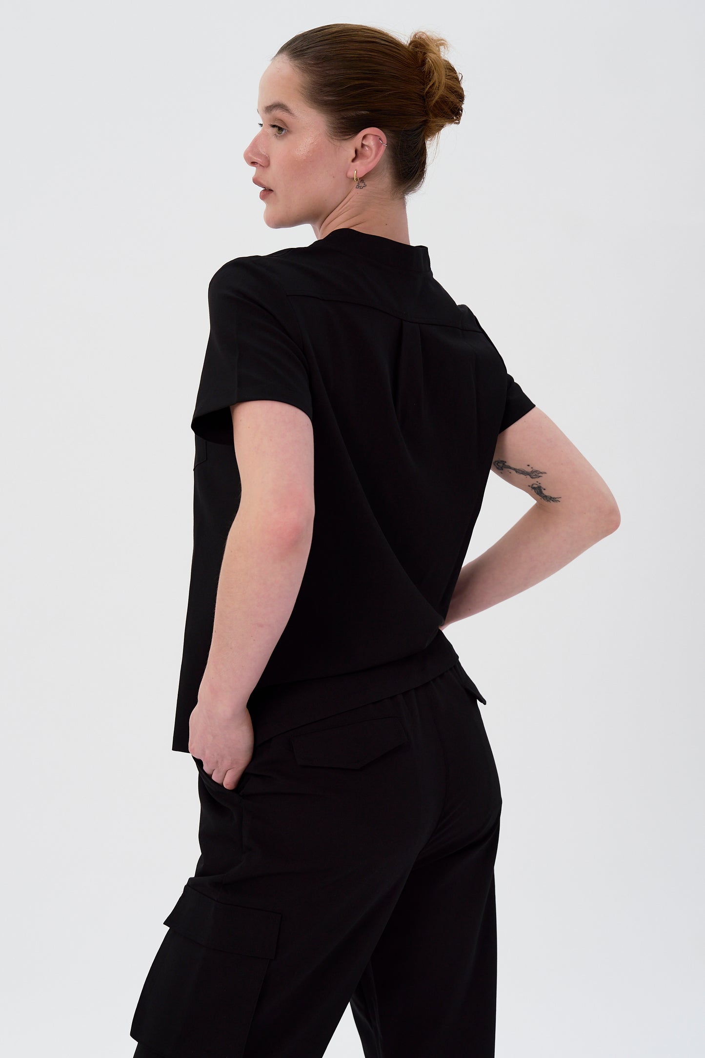 Alice Modern V-Neck Scrub Top