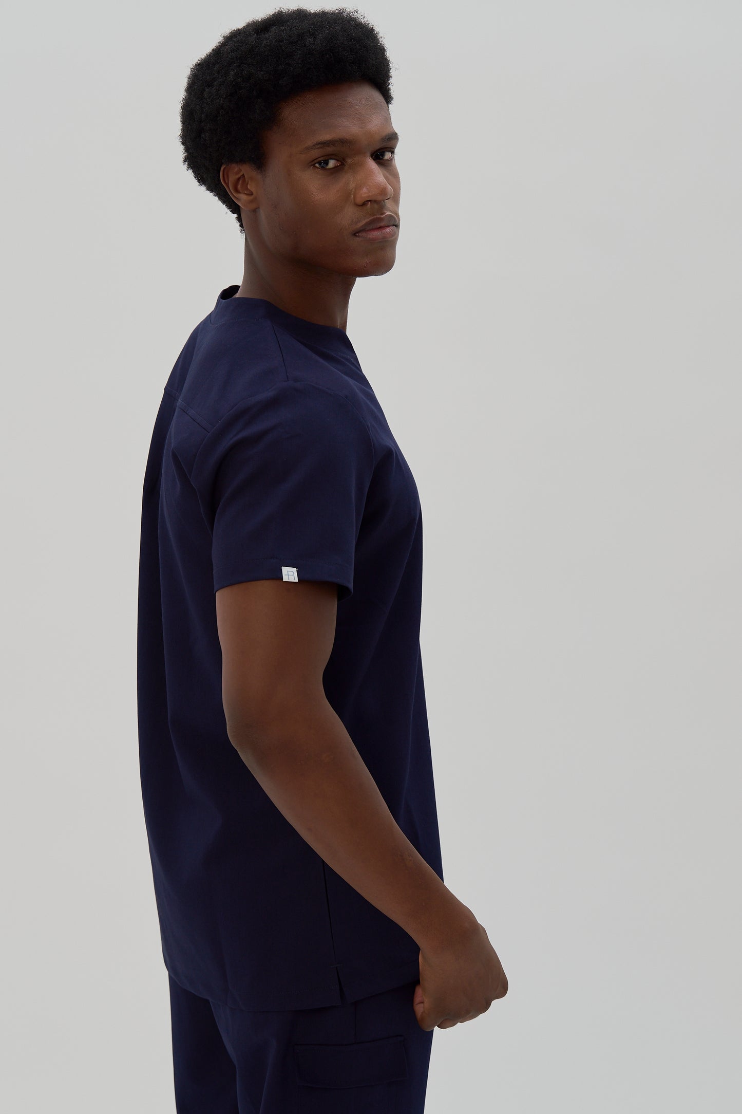 Hudson Modern V-Neck Scrub Top