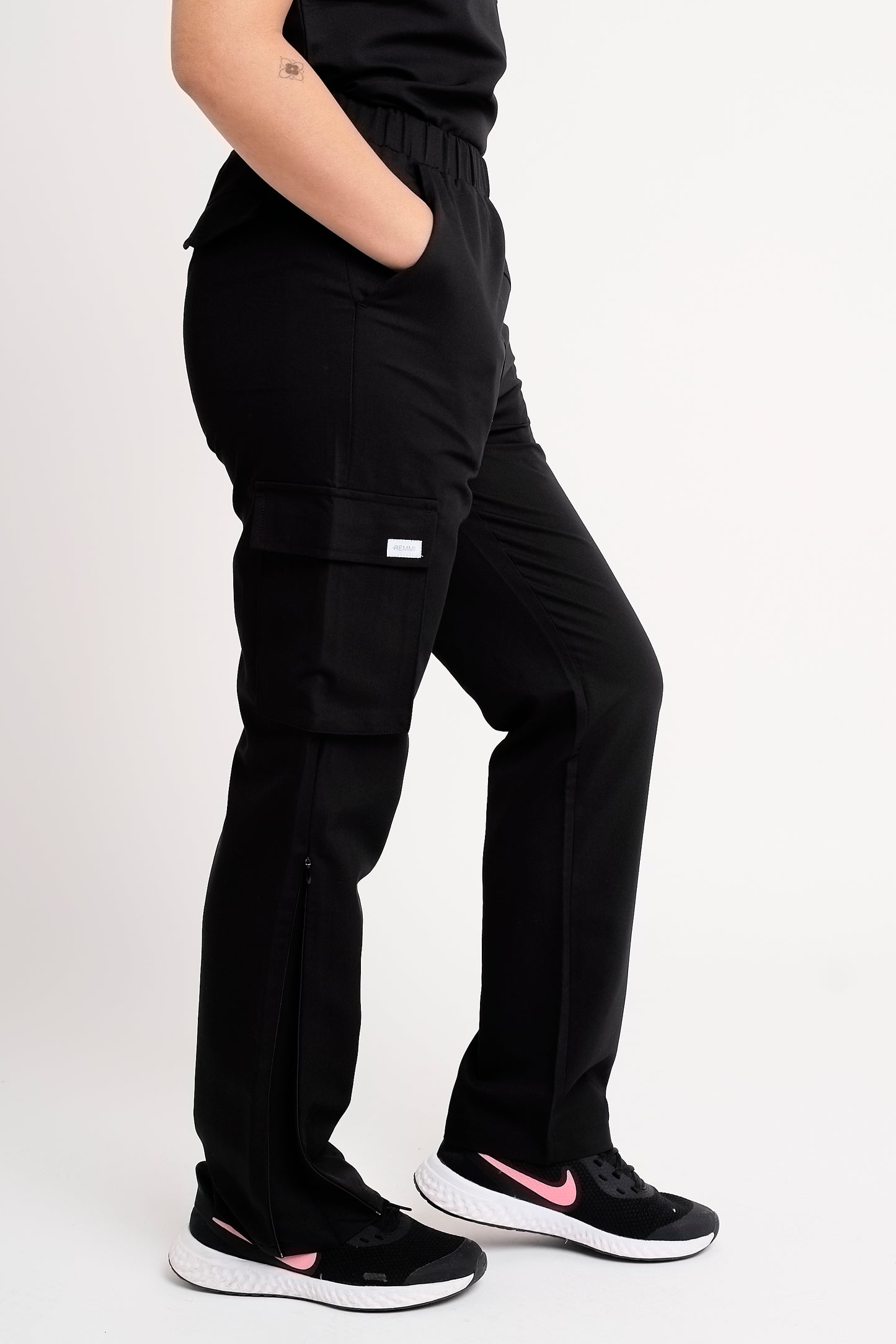 Tram 6-Pocket Side-Zip Scrub Pant