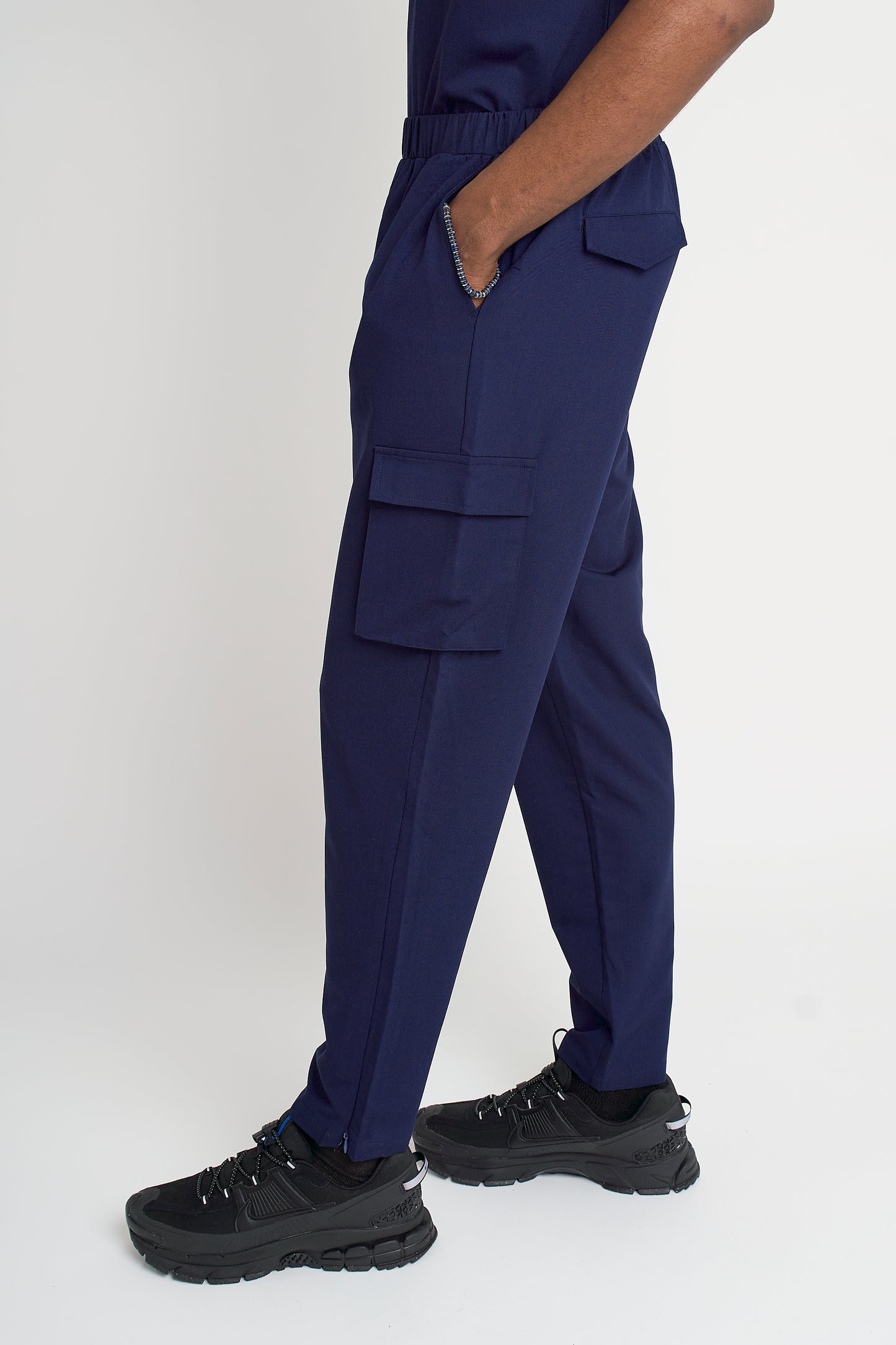 Ben 6-Pocket Side-Zip Scrub Pant