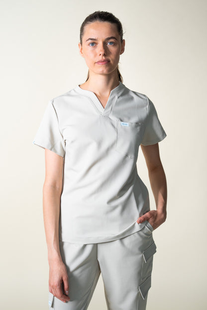 Alice Modern V-Neck Scrub Top