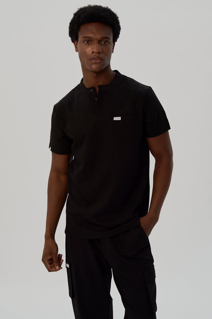 Cam Henley Scrub Top