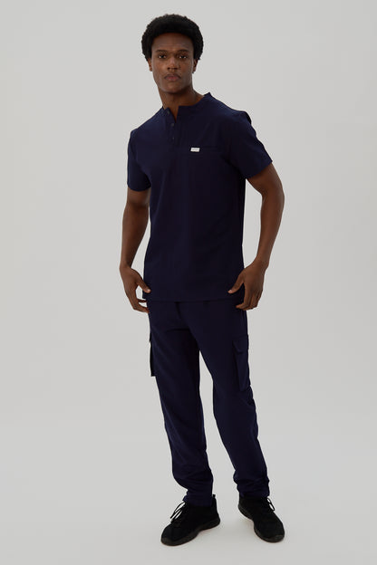 Ben 6-Pocket Side-Zip Scrub Pant