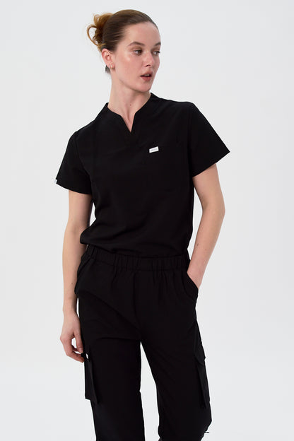 Alice Modern V-Neck Scrub Top