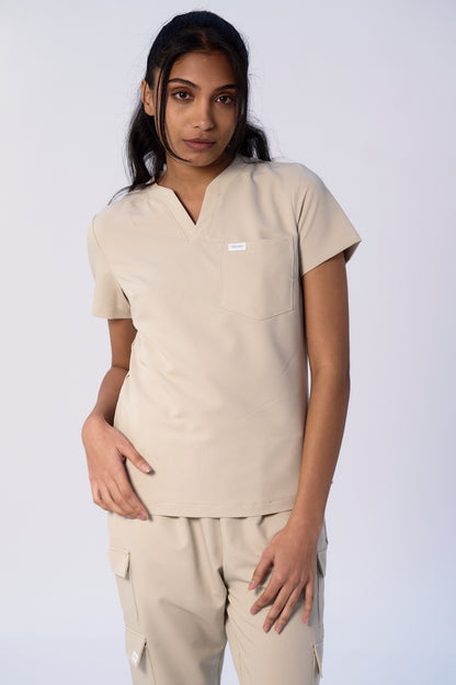 Alice Modern V-Neck Scrub Top