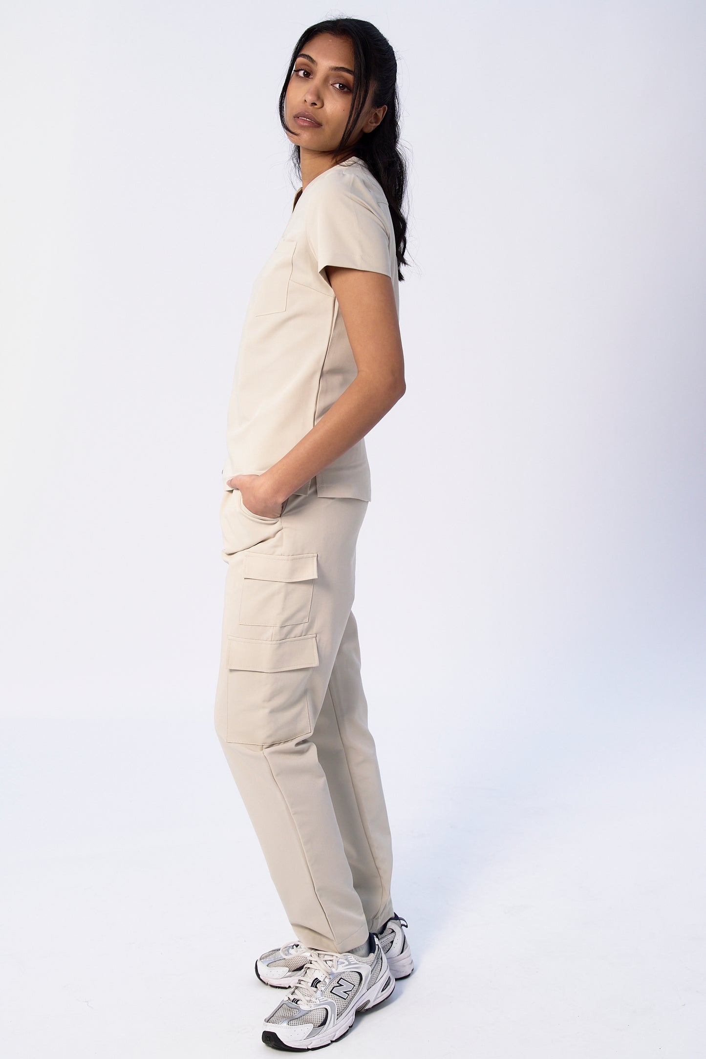Alice Modern V-Neck Scrub Top